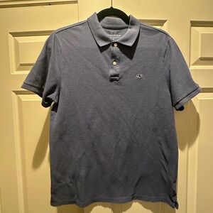 Vineyard Vines Slate Blue Polo Shirt